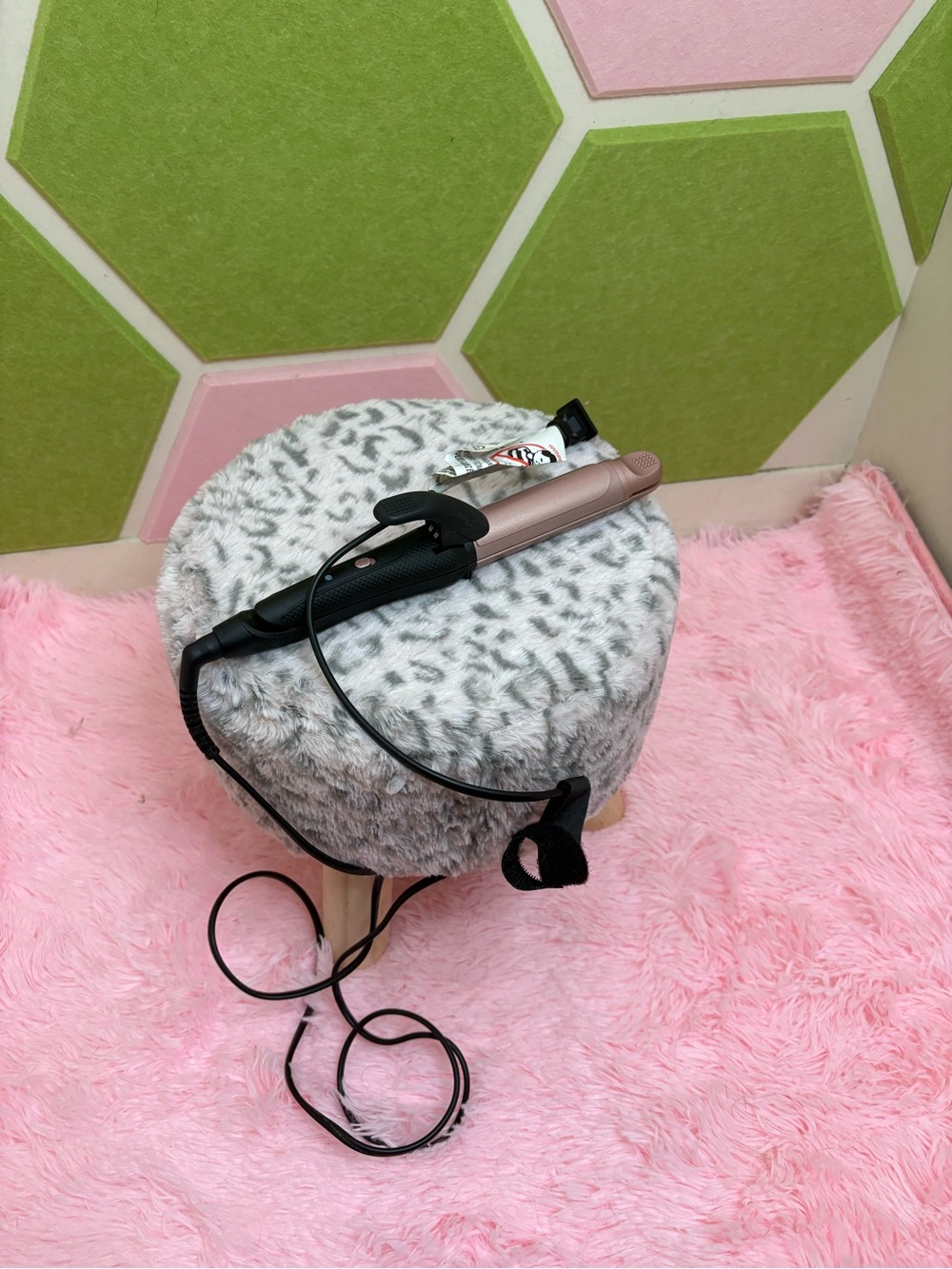 Beachwaver Clamp & Curl Rose Gold Curling Iron